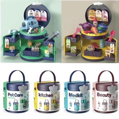 China New Arrival Pretend Play Girls Pet Sets Toy Preschool Toy For Children As picture for sale