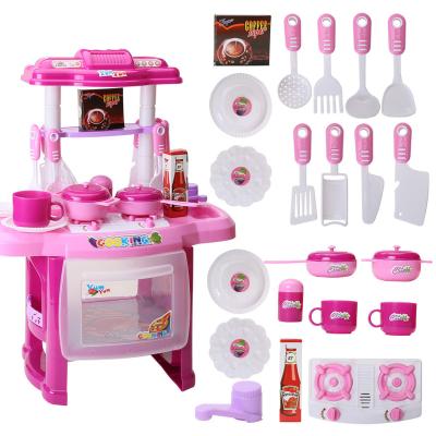 China Pretend Play Toy Set Play House Kids kitchen set toy Pretend Play Tableware Sets Cooking Kids Kitchen Set Toy for girls toys pretend play for sale