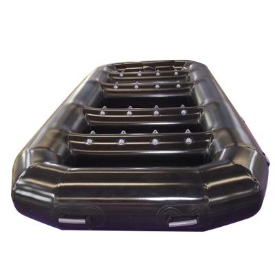 China Commercial wholesales OEM ODM PVC floatie pool black inflatable surfing boat surfing boat for sale for sale