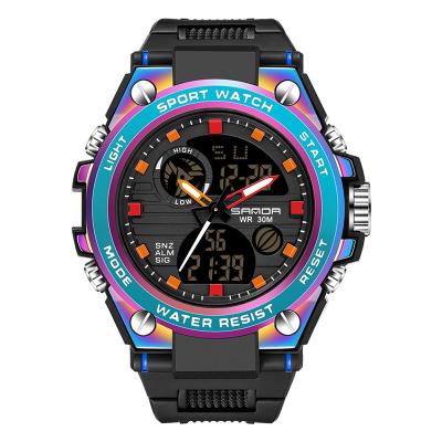 China New Waterproof Sport Automatic Date Electronic Watch Men Watch Brand Digital Male Electronic Wrist Watch for sale