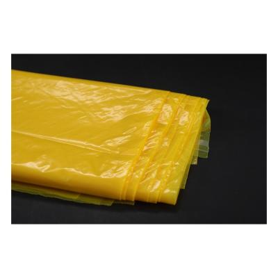 China Aseptic Bags T-Shirt Packaging Large Autoclave Plastic Biohazard Waste Bag For Hospital Waste for sale