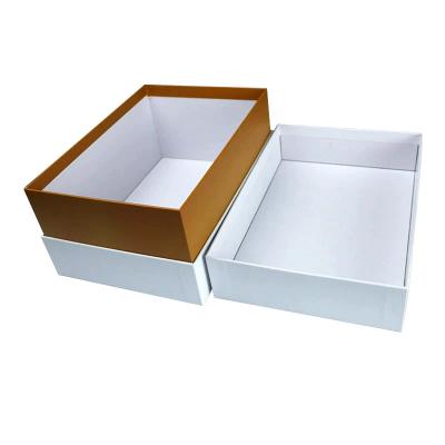 China Recycled Materials Wholesale Custom Rigid Cardboard Gift box custom Lid Base Paper Box customize packaging paper box for Gift Jewelry for sale