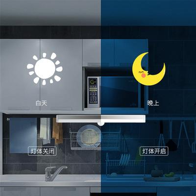 China Eco-Friendly Body Sensing Cabinet Light LED Strip Sensing Cordless Wardrobe Small Night Light Magnetic Suction Light for sale