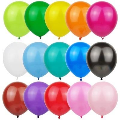 China Baby Birthday Party 12 Inch 2.8g Matte 100pcs Latex Balloon Custom Set for sale