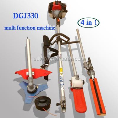 China 4 In 1 Gasoline 33cc Multifunctional Tools Brush Cutter / Chainsaw DGZ260/330 for sale