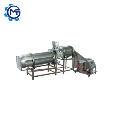 China Chips Snack Food Metal Drum Seasoning Coating Line Sprayer Seasoning Machine for sale