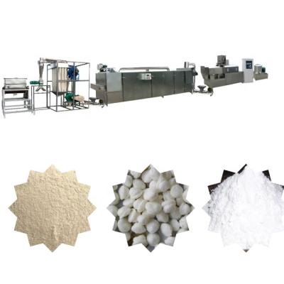 China Full Automatic Modified Food Extruder People Snack Starch Processing Line for sale