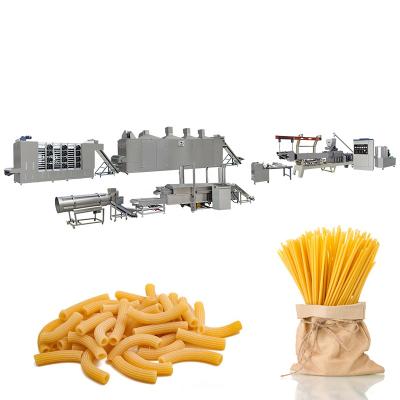 China Low Price Dry Macaroni Pasta Spaghetti Production Line Extruded Making Machine for sale