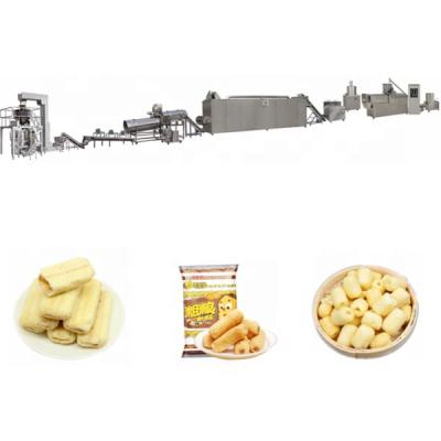 China High quality commercial food/snack twin screw extruder making popcorn snack machine for sale