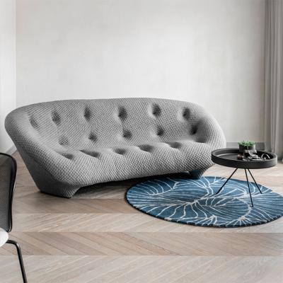 China Other Contempo style small back Nordic high back modern Italian style small living room home design hotel tufted velvet home ploum sofa for sale