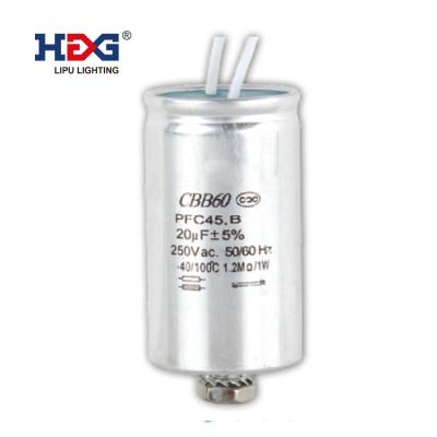 China Power Metal Halide Ballast Capacitor for sale