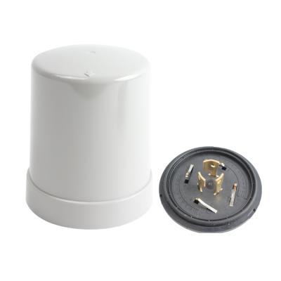 China 105~305VAC photocell cover and base, photocell housing for dimming light controller for sale