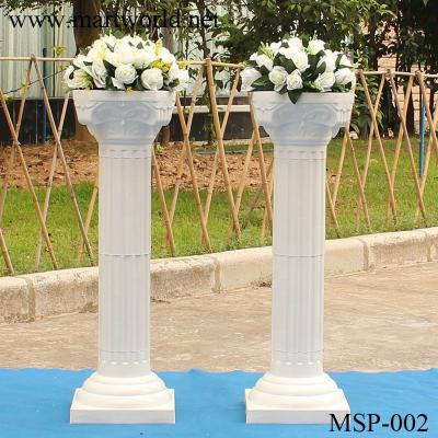 China Hot high quality plastic roman column plinth wedding walkway stand wedding decorations & event party decorations (MPS-002) for sale