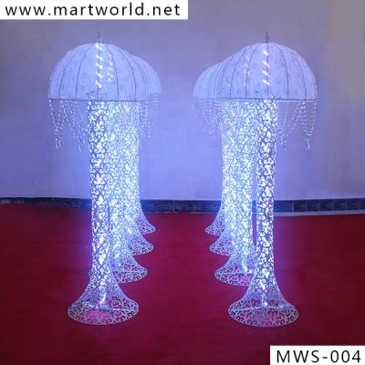 China Hot latest wedding pillars with LED light;Beautiful light columns for wedding decorationsevent decoration(MWS-004) for sale