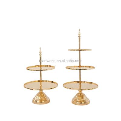 China wedding metal cup cake dessert stand centerpieces for cake table pedestal decorations birthday party bridal shower bar(cake-022) for sale