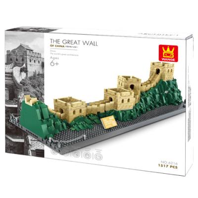 China Construction Toy Wange 6216 the Great Wall Building Blocks Toys 2021-Beijing China Gorock for sale