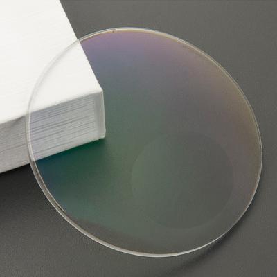 China CR 156 BRC Bifocal Round Cover HMC Manufacturer Wholesale Resin Optical Bifocal Lens for sale