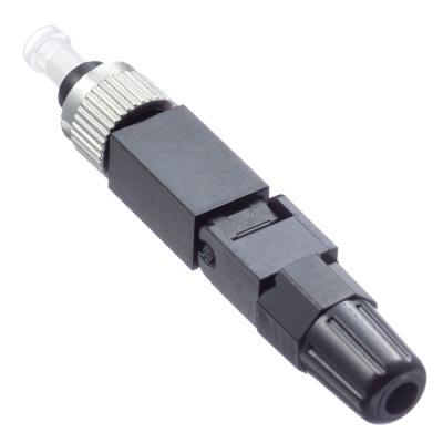 China Pre-embedded 3.1x2.0mm Drop Cable Square FC Field Assembly Connector Fiber Optic Quick Connector for sale