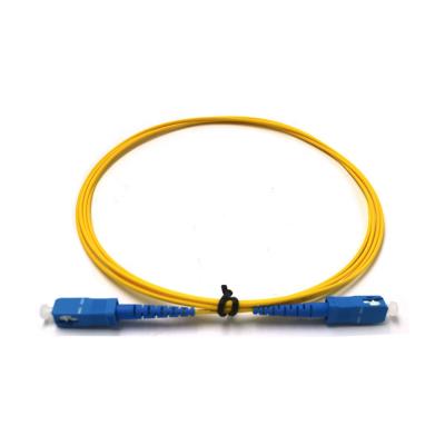 China FTTH SC UPC Single Model Fiber Optic Patch Cable 2.0mm LSZH Patch Cord for sale