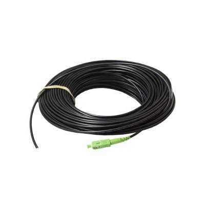 China Outdoor FTTH FTTH 1FO G657A2 SM 3.5mm Cable With SC/APC Connector Fiber Optic Pigtail Jumper for sale