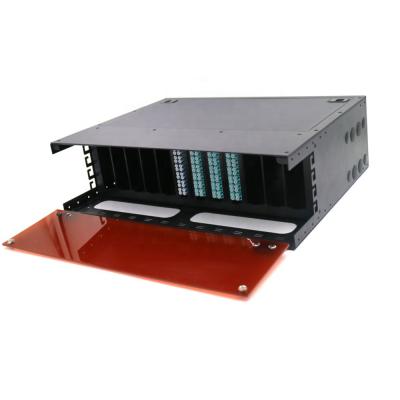 China FTTX Ultra-high MPO/MTP Fiber Optic Patch Panel Panel 19