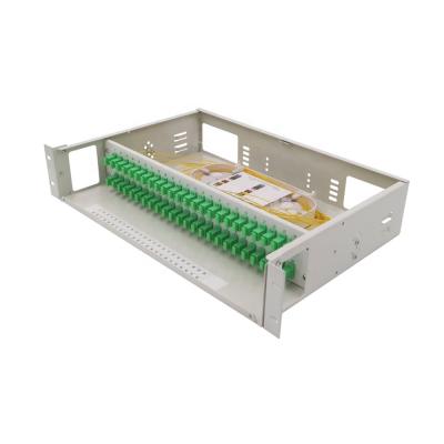 China FTTX Fiber Optic Patch Panel Cabinet ODF Main Distribution Frame Fiber Optic Price for sale