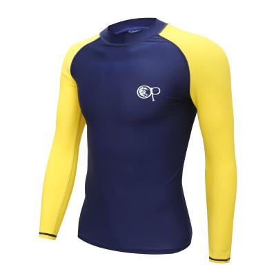 China New Style Price Soft Dry Fit Swim Shirt Loose Fishing Shirt Men's Sea Scooter Rash Guard for sale