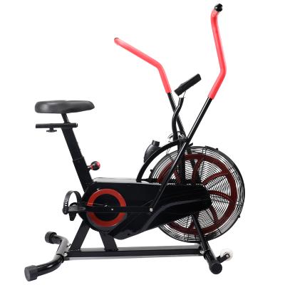 China Shock Proof Home Gym Equipment Air Resistance Upright Indoor Exercise Bike for sale