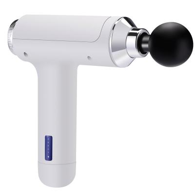 China 2019 Portable Body Tissue Massage Gun New Product Fascia 24V Muscle Massage Gun for sale