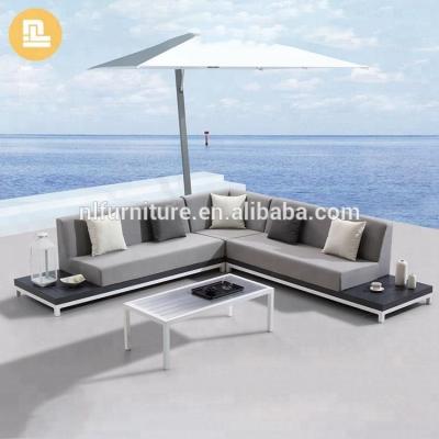 China Garden Premium Quality Metal Furniture Aluminum Outdoor Sofa Sets for sale