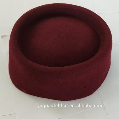 China Short Muslim Hat, Wool Felt Fez Hat, Cheap Felt Hats for sale