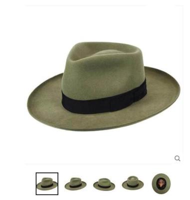 China breathable & Fedora Hats waterproof for men wool wholesale unisex felt hat for sale