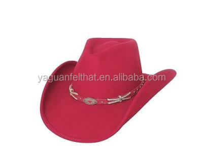 China breathable & Factory wholesale fashion men and women waterproof felt cowboy hat for sale