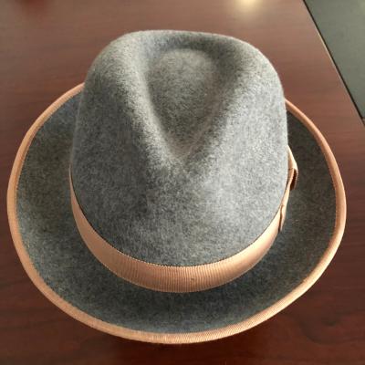 China breathable & Waterproof Wool Felt Trilby Hat Mens Fedora Hat Australian Wool Felt Hats For Men Wholesale for sale