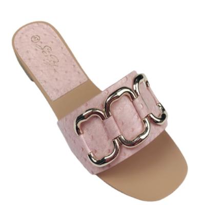 China Fashion trend up-3363r summer ladies flat sandals bedroom sleep women outdoor slippers for sale