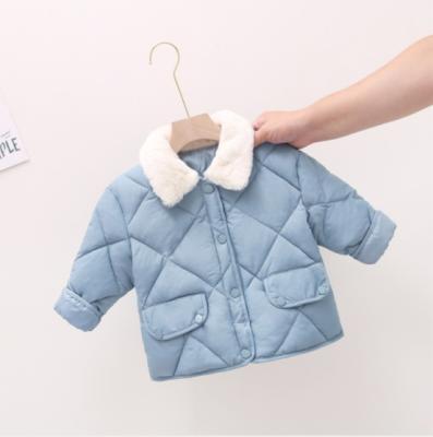 China UP-3449r Breathable Wholesale Kids Winter Clothes Boys Girls Casual Warm Cotton-Padded Jacket for sale