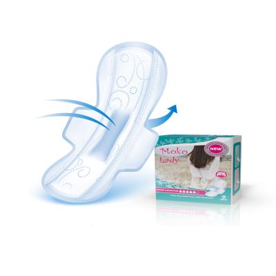 China Wholesale regular super overnight maxi breathable perforated waterproof sanitary napkin sanirary pads with wings making machine for sale