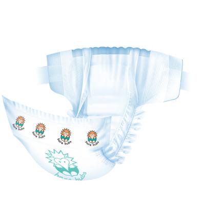 China Newest printed baby diaper sunfree beautiful infant non waterproof baby diaper for sale