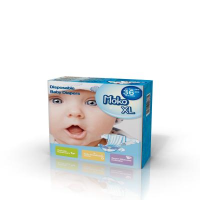 China High Quality Printed OEM Super Soft Disposable Biodegradable Baby Diaper Sleepy Baby for sale