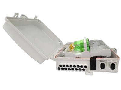 China Aanpasbaar logo en lasermarkering Glasvezel Splitter Box voor FTTH Netwerken 24 Core Capaciteit IP65 Te koop