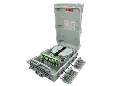 Κίνα APC IP65 LC διπλό κιβώτιο θραυστών οπτικών ινών προσαρμοστών 2x32 προς πώληση