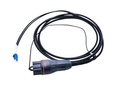 China FTTA Waterproof IP67 Fiber Optic Patch Cord 4.8mm G657A2 RRH for sale