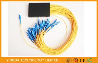 Cina Contenitore a fibra ottica di separatore del Plc di 1:16, cavo a fibre ottiche di fibra ottica del modulo g657a2 Corning del separatore in vendita