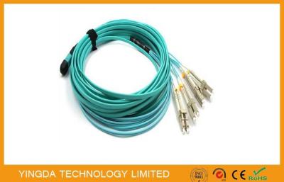 China MPO-, 8 Kabel-Verbindungskabel LC 3 MTP MPO mit optische Transceivers QSFP + SR4 zu verkaufen