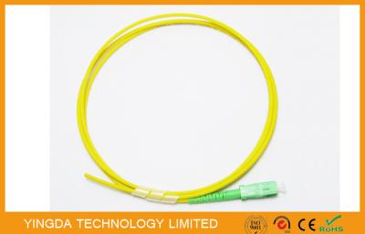 Chine Simplex ou Duplex fibre optique Pigtail Sc / Apc, Odf fibre optique câble de patch 2 mm 1 m à vendre