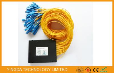 China Faser CATV EPOM Optik-PLC-Teiler Sc 2mm, Koppler-Teiler-Kasten Ftth 1x64 zu verkaufen