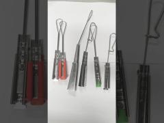 ODWAC-S22 FTTH Flat Drop Cable Wire Tension Clamp For Figure 8 Open Hook