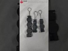 Cable Installation Kits S Type Cable Tension Clamp With Open Hook For 2*5mm Cable