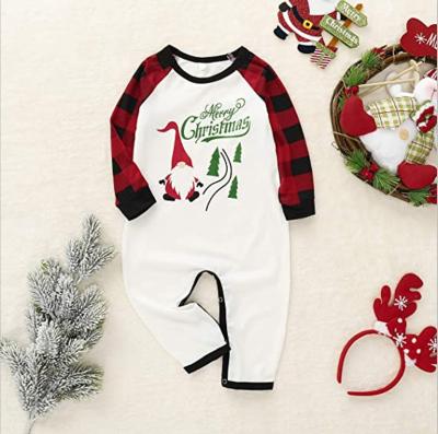 China QUICK DRY Sleepwear Pajamas Match Family Day Christmas Child Pajamas Suit Pajamas Set Two Piece Set for sale