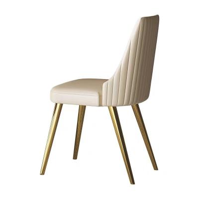 China (Size) Nordic High Quality Luxury Modern Dining Chairs Adjustable For Dining Room Living Room Bedroom for sale